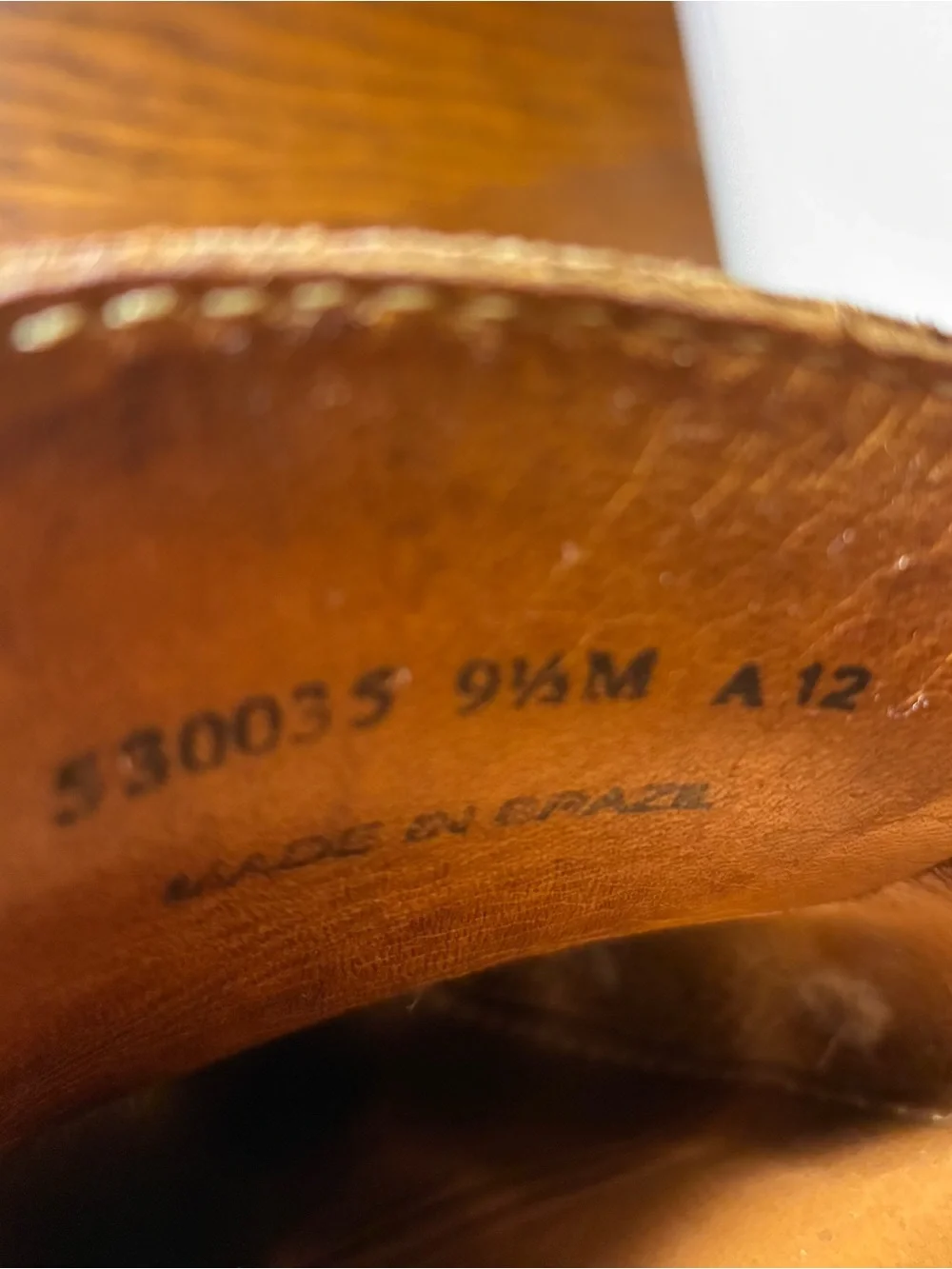 Martin Dingman Vibram Sole Penny Loafers Brown Leather Size 9.5